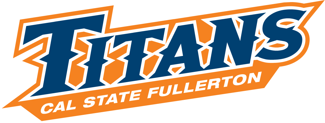 Cal State Fullerton Titans 2010-Pres Wordmark Logo 02 vinyl decal